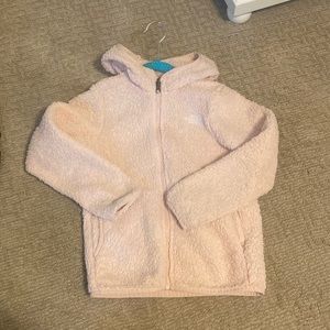 The North Face Sherpa zip up jacket size small 7/8